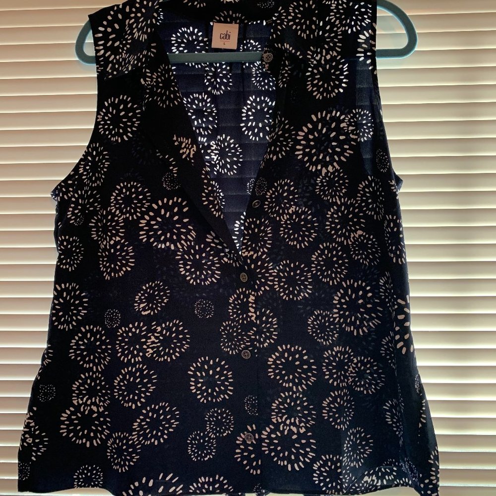 Starburst Pattern Blouse